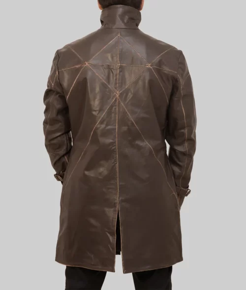 Watch Dogs Aiden Pearce Coat - Back