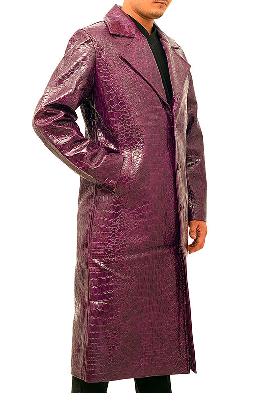 Suicide Squad: Jared Leto's Joker Purple Crocodile Coat