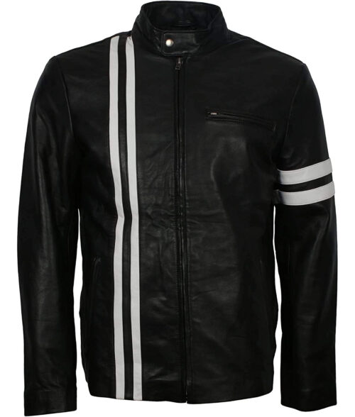 Men’s Torreto Cafe Racer Leather Jacket