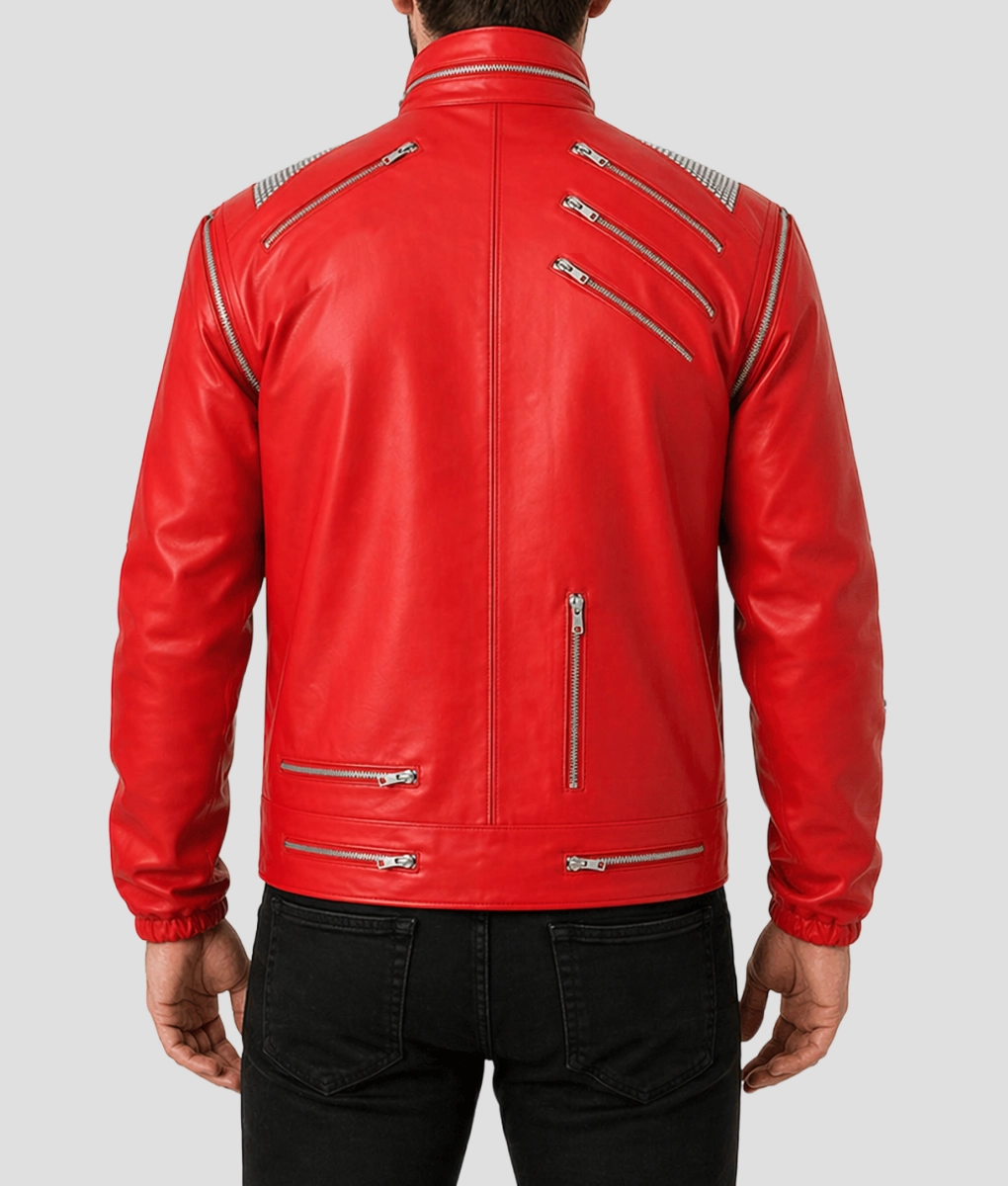 Michael Jackson Beat It Jacket - Back