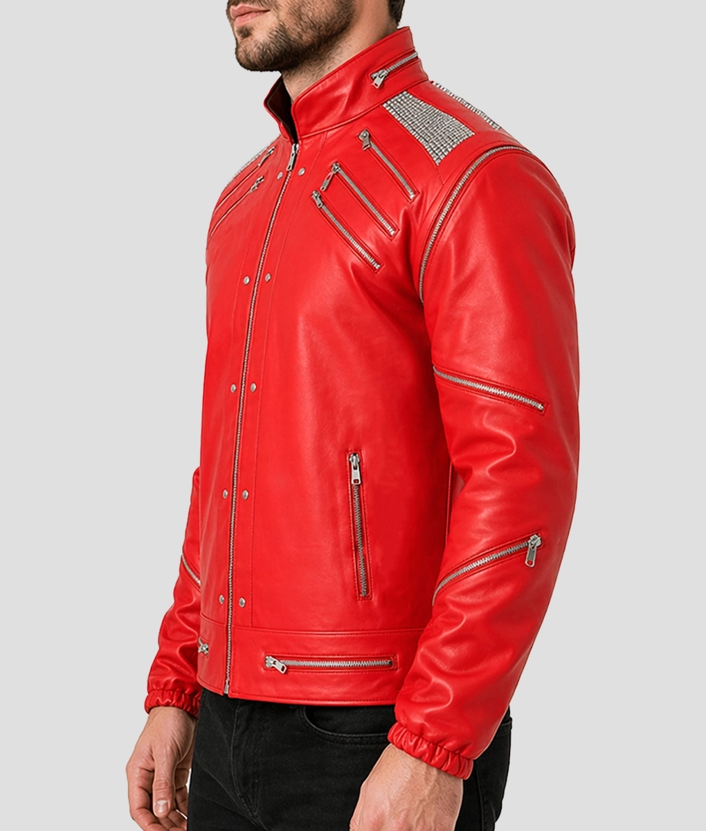 Michael Jackson Beat It Jacket - Side