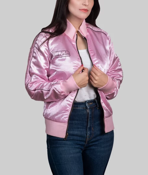 Grease Pink Ladies Satin Jacket