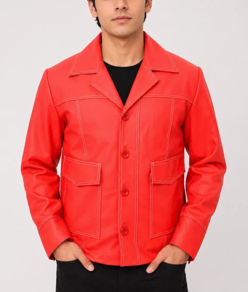 Tyler Durden Red Jacket - Front