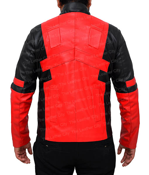Black Leather Jacket Red Lining Pictures