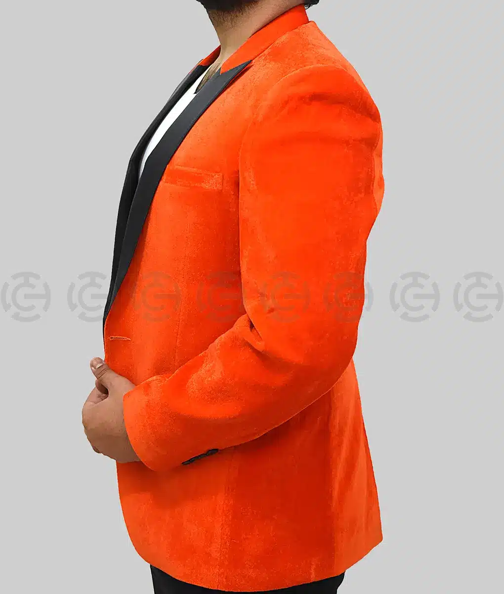 Kingsman Orange Tuxedo - Side View