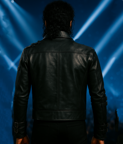 Michael Jackson Bad Jacket-BackView