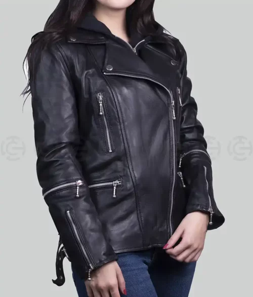 Tomb Raider Alicia Vikander Leather Jacket