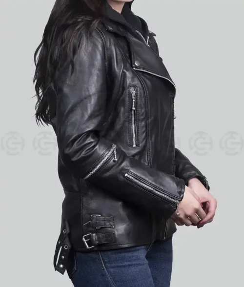 Tomb Raider Alicia Vikander Leather Jacket
