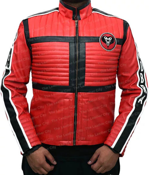 My Chemical Romance Mikey Way Jacket - Kobra Kid Jacket | Men's Leather Jacket - Front View