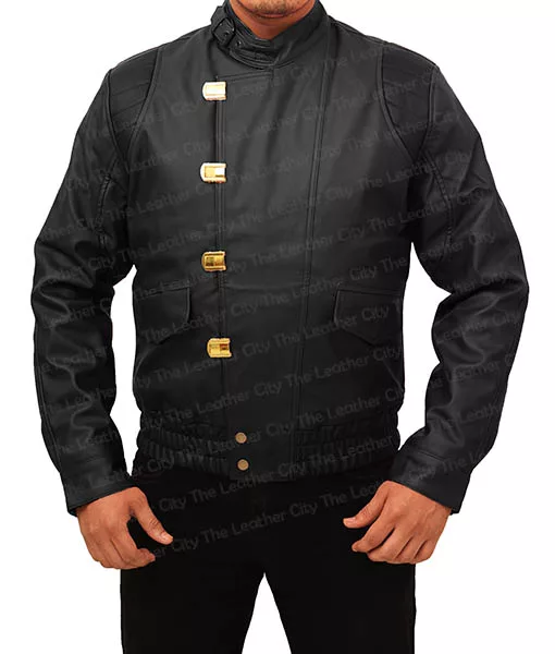 Akira Capsule Black Leather Jacket
