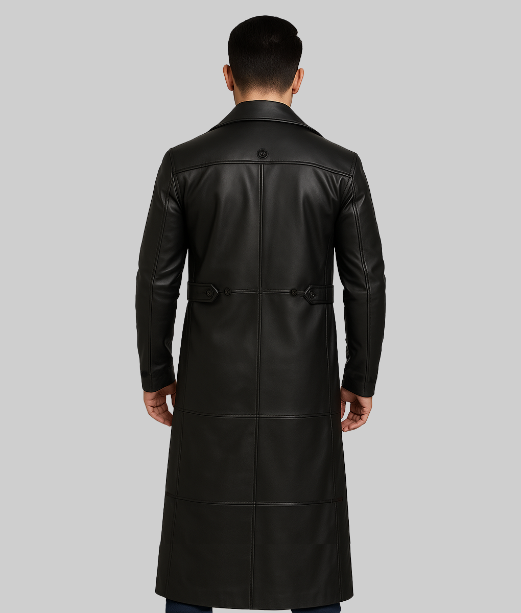 Blade Trench Coat-BackView