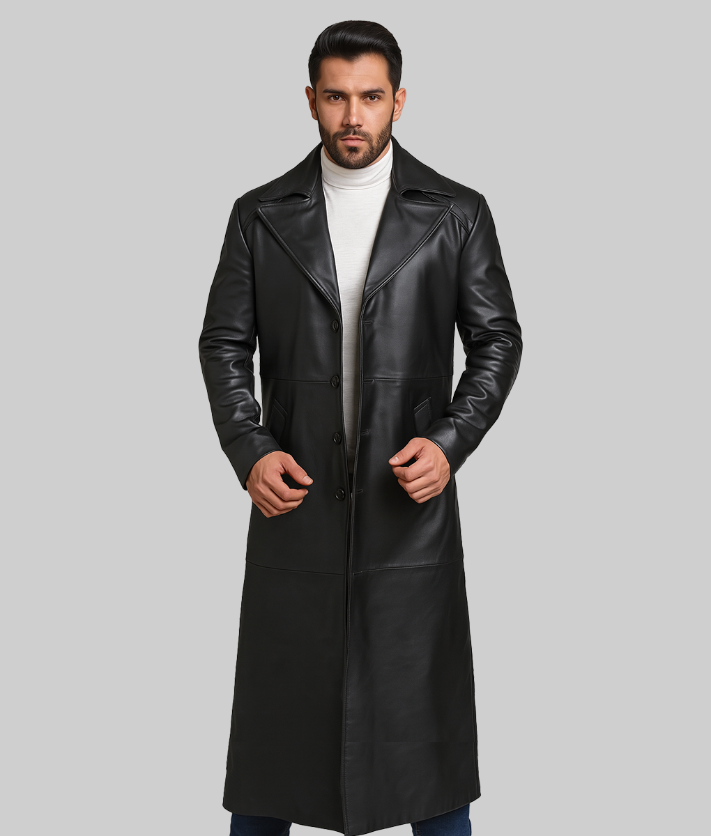 Blade Trench Coat-FrontView