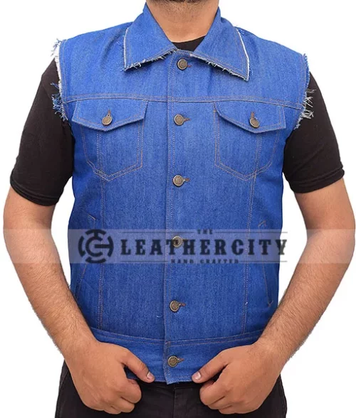 Alternative view of Wade Watts Parzival Oasis Jeans Vest