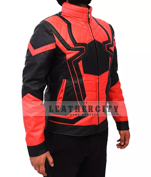 Avengers Infinity War Spiderman Armored Black Costume Jacket - Image 2