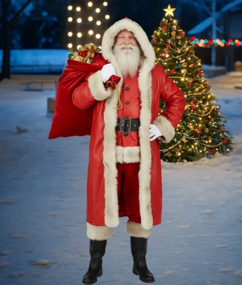 Christmas Chronicles Santa Claus Costume Coat - Front