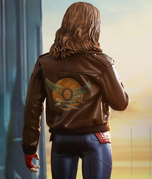 Captain Marvel's Carol Danvers Flight Bomber Jacket