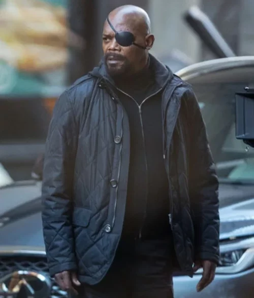 Spider-Man Far From Home Nick Fury Jacket