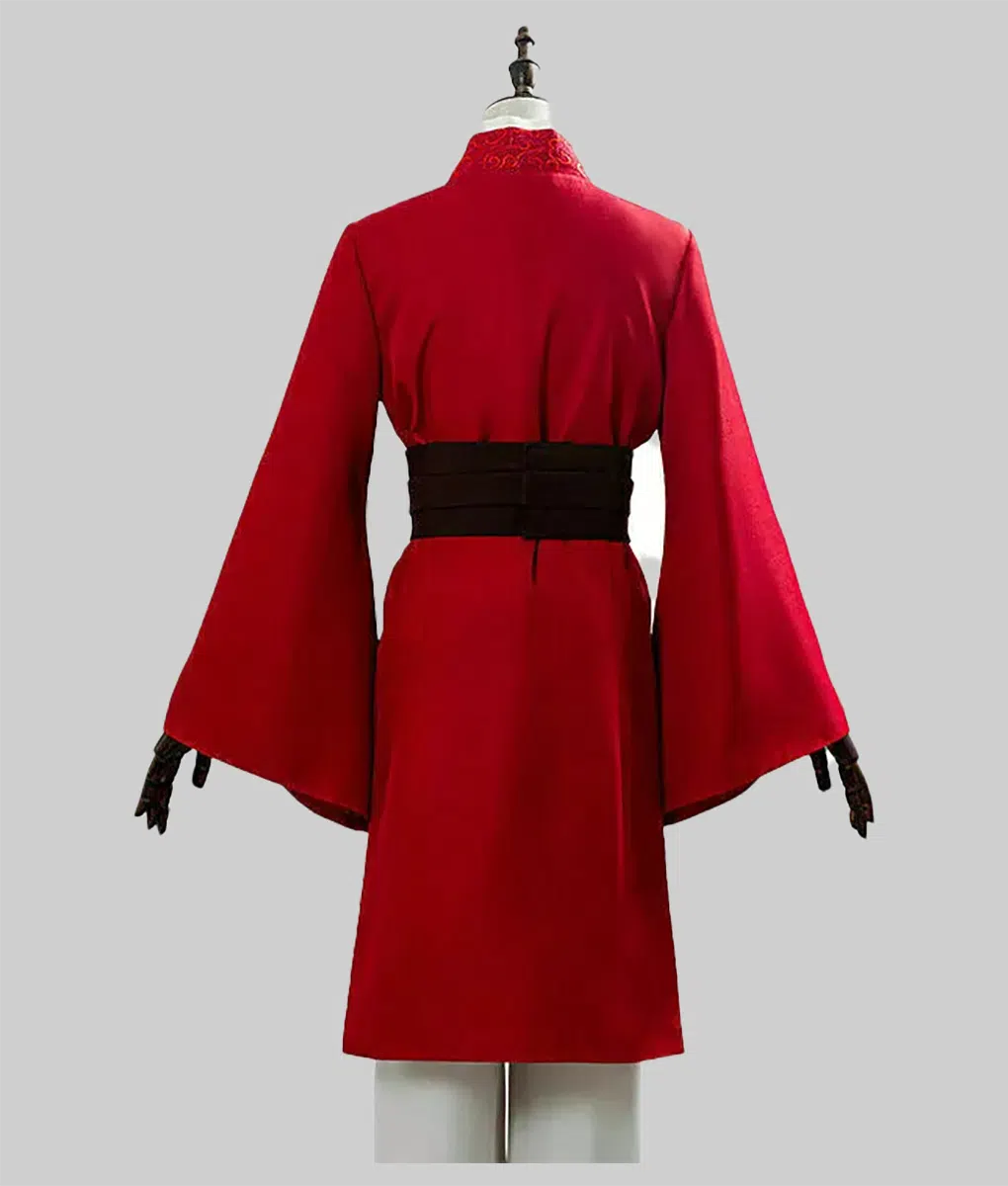 Mulan Red Hanfu Gown