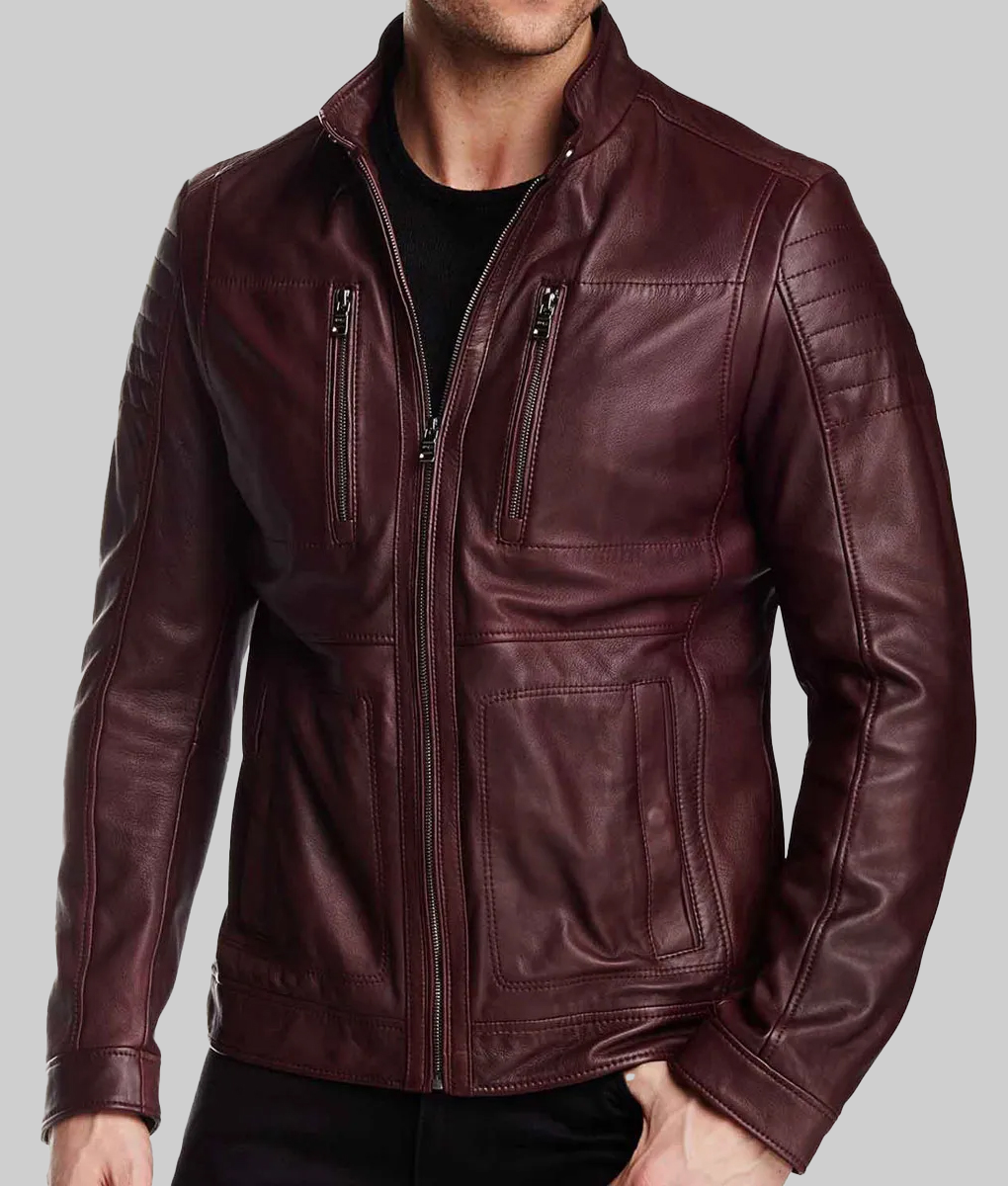 Blinky Men's Biker Jacket-FrontView