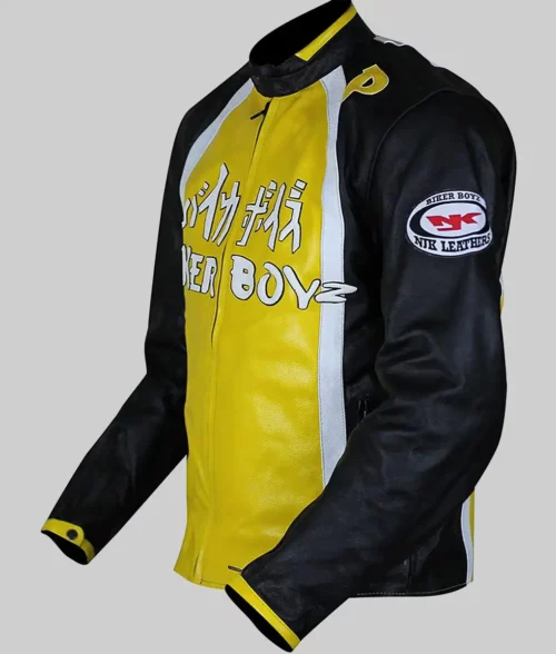 Derek Luke aka Biker Boyz Kid Yellow Motorcycle Jacket
