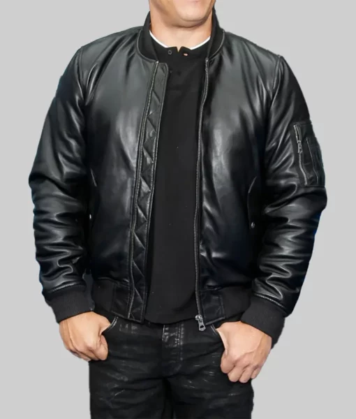 Fast & Furious 9 Vin Diesel (Dominic Toretto) Black Leather Jacket