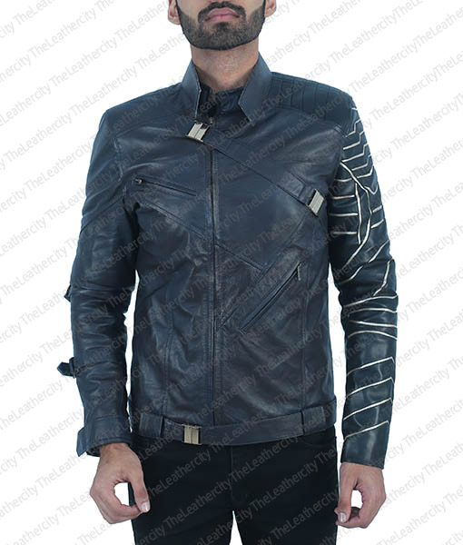 The Falcon And The Winter Soldier Sebastian Stan Leather Jacket