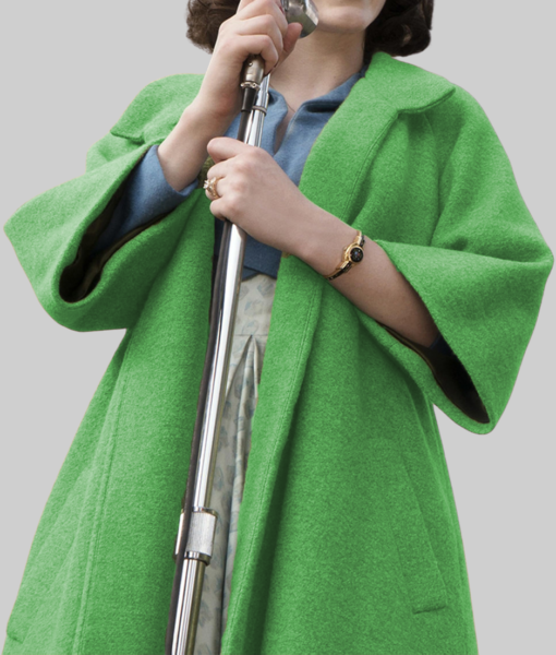 The Marvelous Mrs Maisel Miriam Maisel (Rachel Brosnahan ) Green Trench Coat