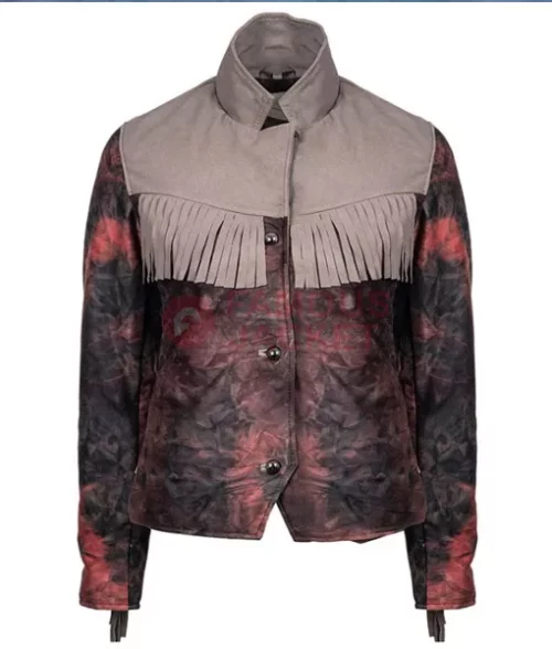 Maeve Wiley Fringe Jacket front