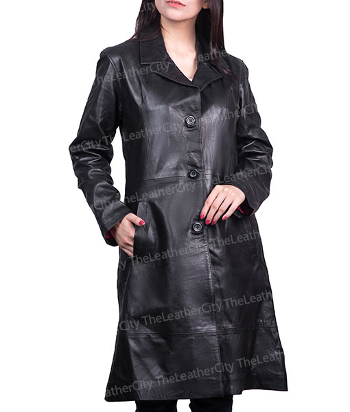 High Fidelity Robyn Leather Coat