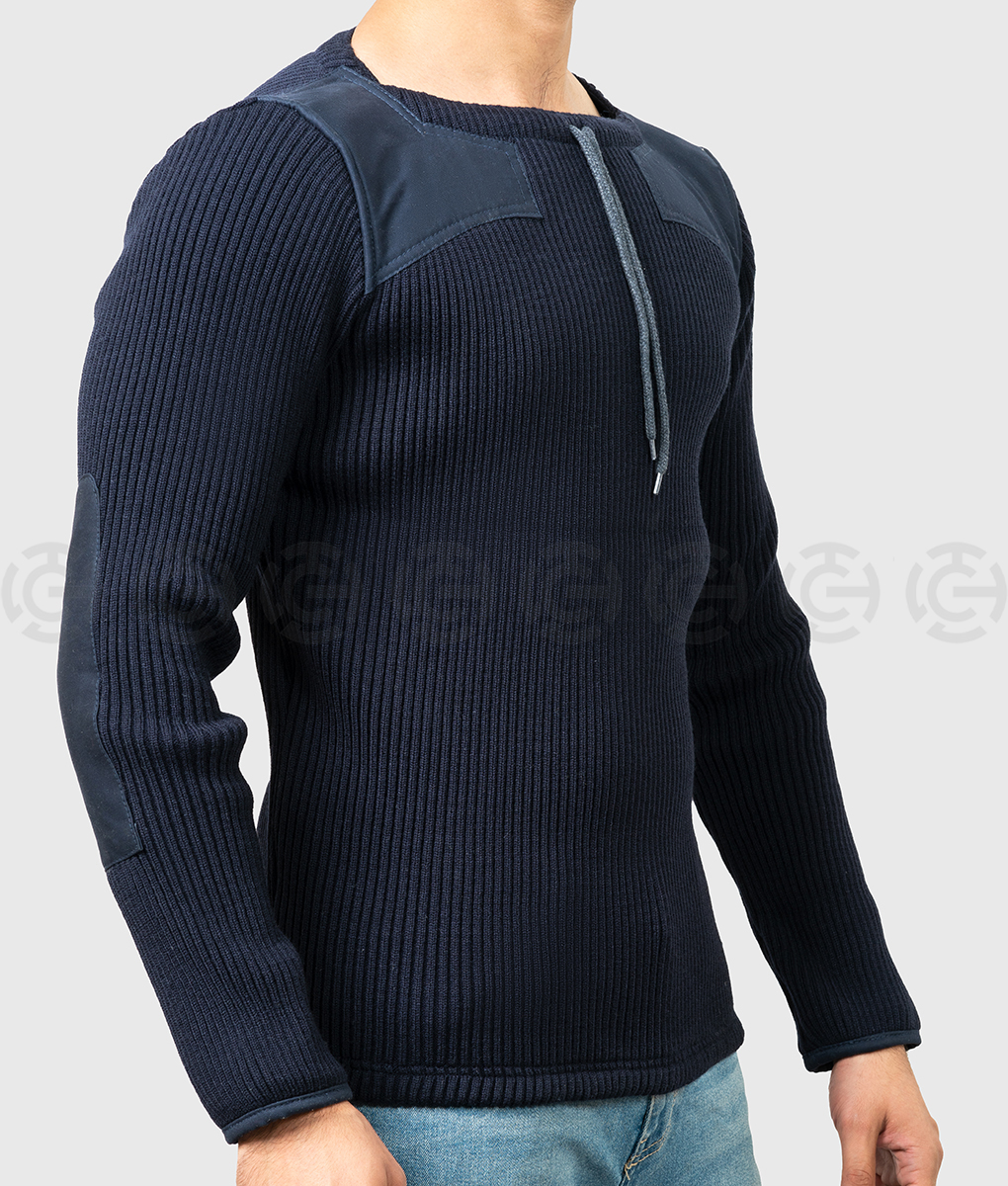 James Bond Sweater no Time to Die - Military Sweater | The Leather City
