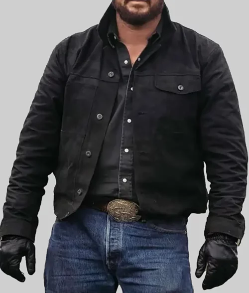 Cole Hauser Rip Black Jacket