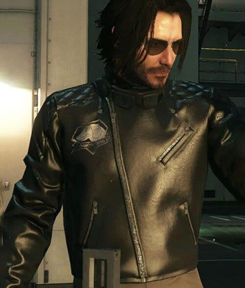Cyberpunk 2077 Johnny Silverhand Leather Jacket