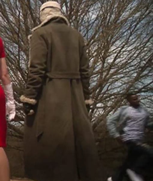 Doom Patrol's Negative Man Shearling Coat