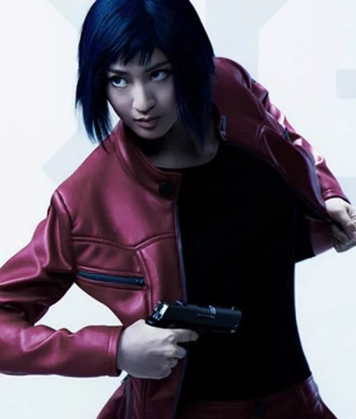 Ghost In The Shell Major Leather Jacket