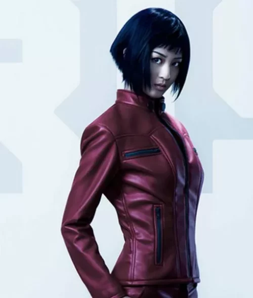 Ghost In The Shell Major Leather Jacket
