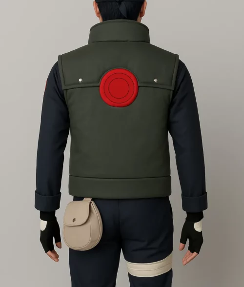 Flak Jacket Traje Jounin Naruto Kakashi Hatake Vest Jonin Green
