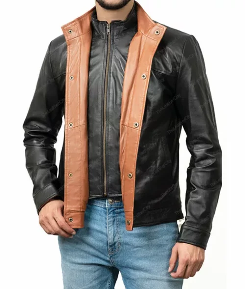 Thomas Rainwater Leather Jacket