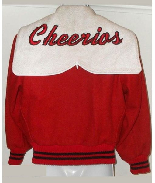 Glee Cheerios Red Letterman Jacket Cheerleading Costume Jacket TLC