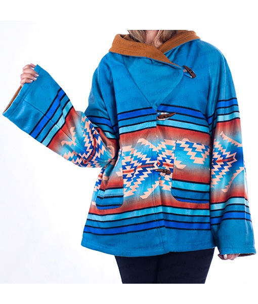 beth's blue jacket on yellowstone