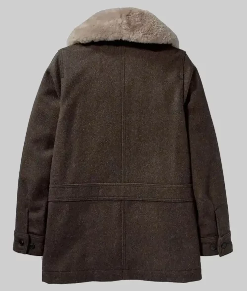 Beth Shearling Wool Coat
