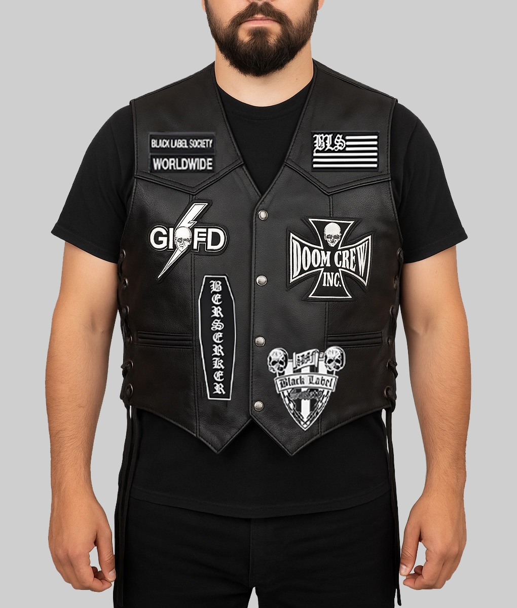 Black Label Society Vest