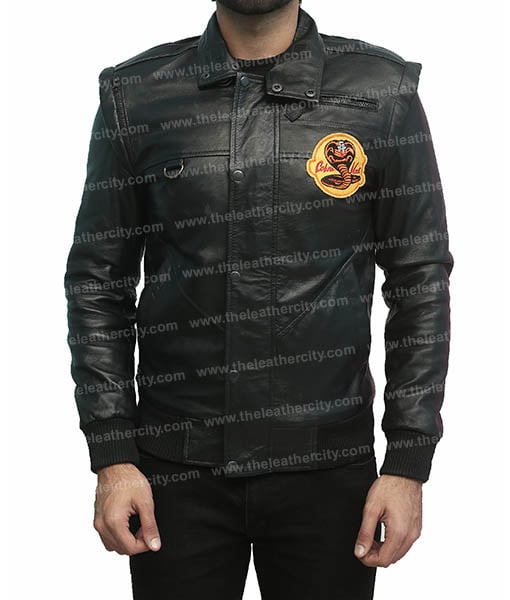 Cobra Kai Red Leather Jacket