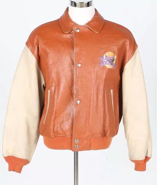 ジャケット・アウター PLANET HOLLYWOOD LEATHER STAJIUM JACKET Sylvester Stallone Planet Hollywood Leather Jacket | TLC