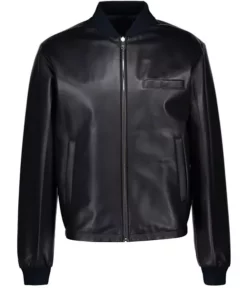 Reversible Nappa Leather Bomber Jacket