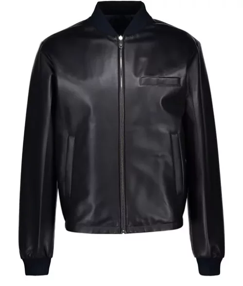 Reversible Nappa Leather Bomber Jacket