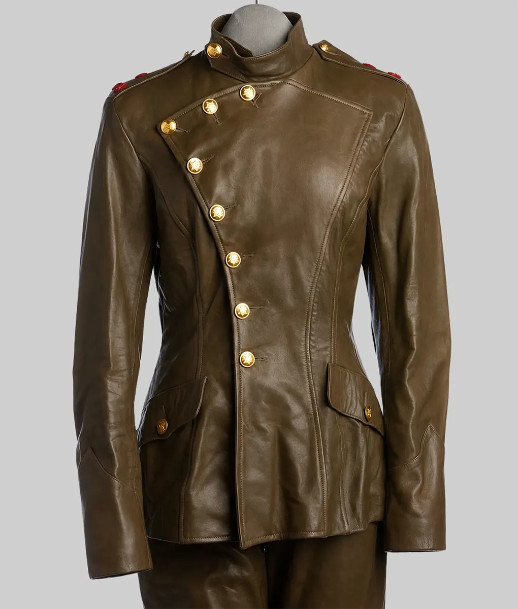 GoldenEye Xenia Onatopp Military Jacket - Front