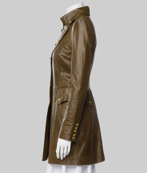 GoldenEye Xenia Onatopp Military Jacket - Side