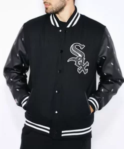 Men’s White Sox Varsity Jacket