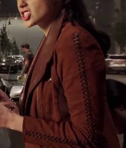 Wonder Woman Diana Brown Jacket 2