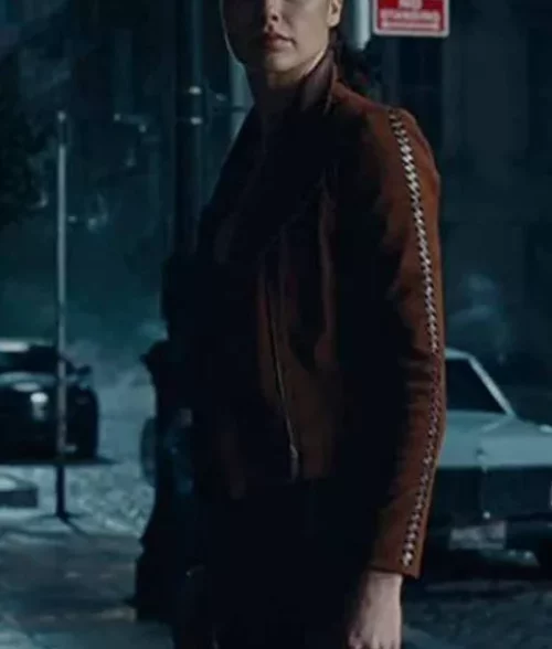 Wonder Woman Diana Brown Jacket 2